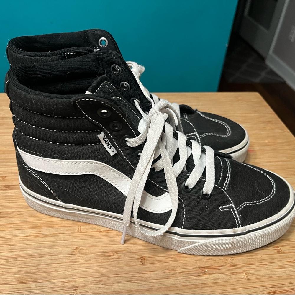 Vans Classic Black and White High-Tops